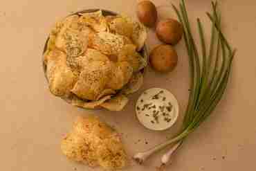 Buy Delicious Sour Cream & Onion Potato Chips Online From Noruks - Healthy Indian Snack