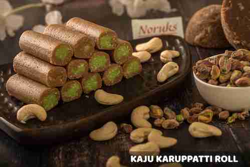 Buy Kaju Pista Roll Online From Noruks