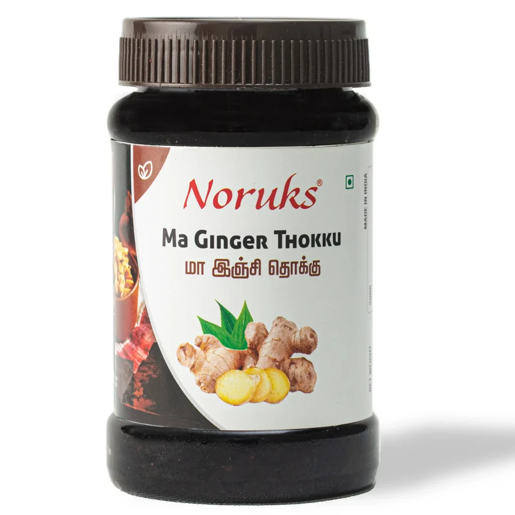 Ginger Pickles - Ma Ginger Thokku, Inji Puli Thokku Offered By Noruks