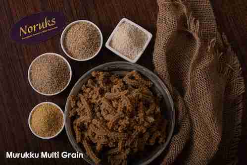 Buy Multi Grain Murukku 250g At Noruks In Online
