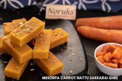 Buy Carrot Nattu Sakkarai mysore pak online at Noruks