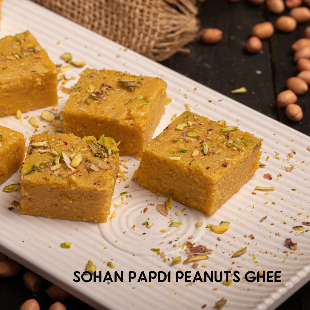 Buy Tasteful Noruks Peanuts Ghee Soan Papdi Online - Healthy Indian Snack
